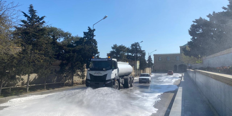 Xəzər rayonunda növbəti genişmiqyaslı təmizlik və abadlıq işləri həyata keçirilib